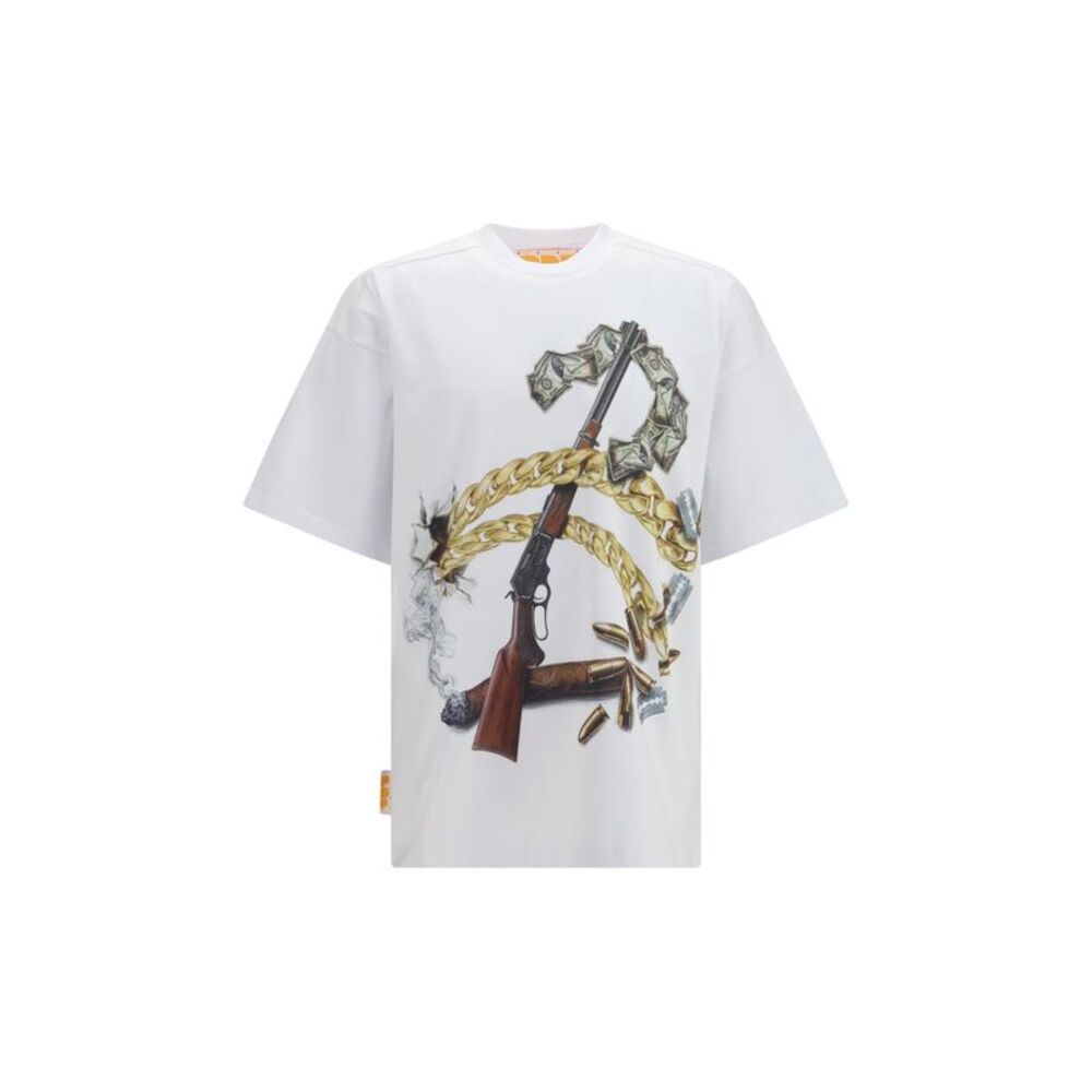 Pdf Channel Men New Boy Gun Cotton T-Shirt